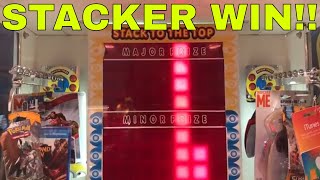 Stacker Redemption Game Prize Winner  Arcade Adventures 467 [upl. by Garwood578]