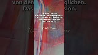 Rudolf Steiner die Mission der Kunst [upl. by Wainwright]