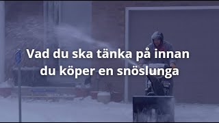 Snöslunga bäst i test 2024 Köpguide [upl. by Bozuwa387]