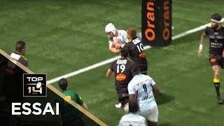 TOP 14  Essai Henry CHAVANCY R92  Racing 92  La Rochelle  J18  Saison 20182019 [upl. by Naji]