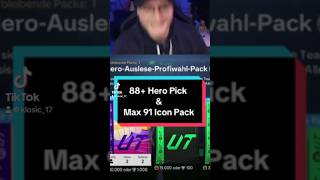 88 Hero Pick amp Max 91 Icon Pack fifa ultimateteam eafc25 tiktok viralvideo shorts [upl. by Atteuqnas]