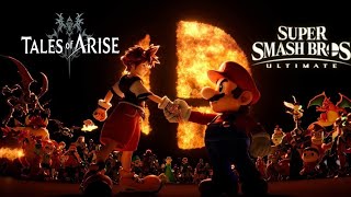 Super Smash Bros Ultimate  Anime Game Opening 2  quotHIBANAquot Tales of Arise OP [upl. by Tnaryb]