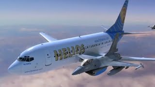 Helios Airways Flight 522  Crash Animation [upl. by Antonetta682]