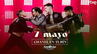 CHANEL realiza su SEGUNDO ENSAYO  EUROVISIÓN 2022 [upl. by Bauske]