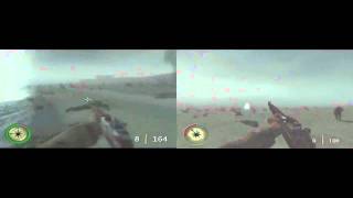 Medal of Honor Frontline Remastered Comparison HD [upl. by Lurie]