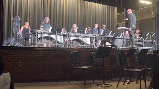 “Blinker” by Chuck Ricotta  Cartersville High School Percussion Ensemble [upl. by Chelton902]