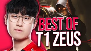 T1 Zeus quotINSANE TOPLANERquot Montage  Best of Zeus Stream Highlights [upl. by Rawlinson]