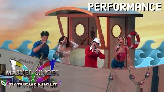 The Panel sing “Gilligan’s Island” from Gilligan’s Island  THE MASKED SINGER  SEASON 11 [upl. by Korella134]