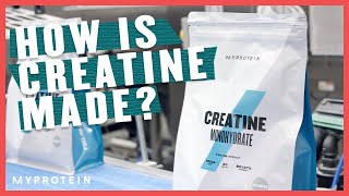 How Creatine Powder Is Made Inside A Supplement Factory  Myprotein [upl. by Ayak356]