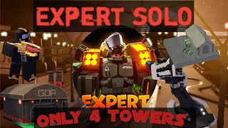 Beat EXPERT Solo In Singularity map Only Use 4 towers [upl. by Wiebmer]