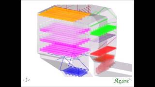 Azore CFD  Ammonia Mixing through SCR [upl. by Irec453]