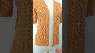 Chaqueta crochet shorts [upl. by Odnavres]