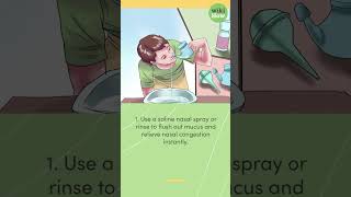 How to Clear a Stuffy Nose Instantly shorts [upl. by Eb]