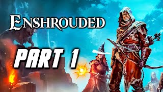 Enshrouded  Gameplay Walkthrough Part 1 No Commentary [upl. by Arlana303]