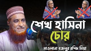 শেখ হাসিনা চোর।শেখ হাসিনাকে দেশে আসতে দেয়া হবে না।বজলুর রশিদ মিয়া New Waz 2024 [upl. by Irene]