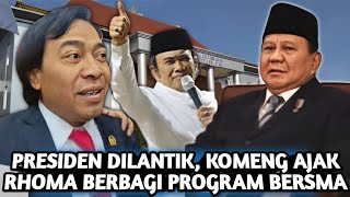 RHOMA IRAMA TERCENGANG ANGGOTA DEWAN KOMENG BIKIN NGAKAK PRESIDEN PRABOWO [upl. by Denice459]