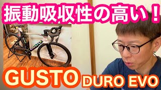 コスパ最強【 GUSTO・DURO EVO LEGEND 】振動吸収性に優れたラグジュアリーロードバイク！！ [upl. by Norford]