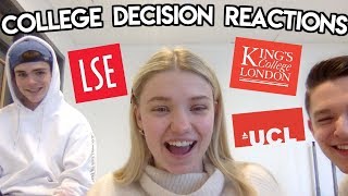 Being rejected from my dream Uni and more College Decision Reactions [upl. by Esther910]