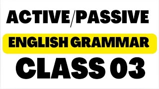 “Master Active amp Passive Voice for SSC amp CDS  Exam Grammar Tips amp Tense Tricks  Class 03” [upl. by Aniroc383]