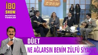 Ne Ağlarsın Benim Zülfü Siyahım  İbrahim Tatlıses amp Arif Sağ amp Belkıs Akkale Düet [upl. by Tiff739]