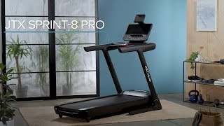 JTX SPRINT8 PRO SMART TREADMILL  FROM JTX FITNESS [upl. by Reamy]