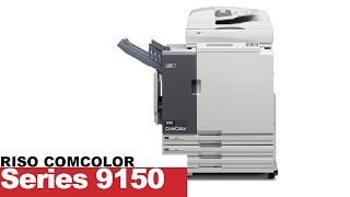 RISO  ComColor Series 9150 [upl. by Viole]