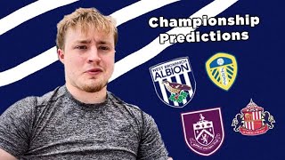 CHAMPIONSHIP PREDICTIONS 2425 SEASON [upl. by Greenstein690]