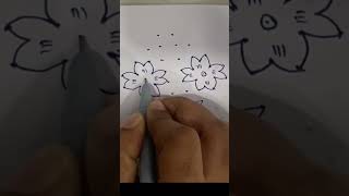 82 dots rangoli design youtubeshorts rangoli muggulu shortvideo trending easy to learn [upl. by Atilehs]