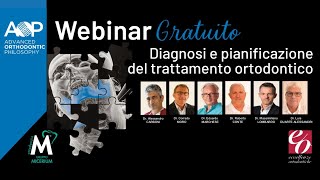 Webinar quotDiagnosi e Pianificazione del Trattamento Ortodonticoquot – Dr A Carboni e gruppo AOP [upl. by Otrebtuc217]