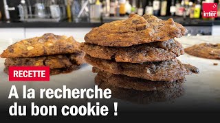 Cuisinez un bon cookie  Les recettes de FrançoisRégis Gaudry [upl. by Akselaw]