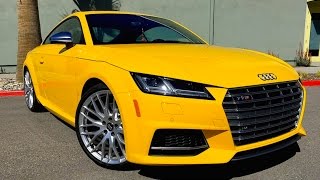 2016 Audi TTS FIRST DRIVE REVIEW [upl. by Enileuqkcaj]