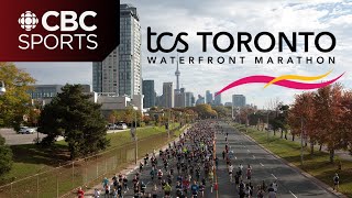 2024 Toronto Waterfront Marathon  CBCSports [upl. by Lounge305]