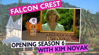 Falcon Crest Opening Theme Season 6 with Kim Novak [upl. by Aihsoek]