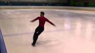 2 Matthias VERSLUIS FIN  ISU JGP Tallinn Cup 2013 Junior Men Short Program [upl. by Barclay]