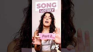 Song Lottery 5 🎤 Part 2 singingchallenge [upl. by Ytsirc823]