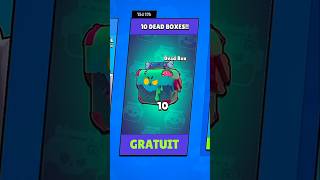 BRAWL STARS MORT 💀 et 10 BOÎTES DEAD GRATUITES 🔥 [upl. by Ranee]