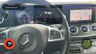 Mercedes E400 Stage 2 acceleration 0100 100200 0200 14 mile [upl. by Timothea518]