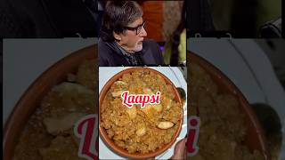 Amitabh ji ki Birthdays Special dish Laapsi Laapsi recipe trending youtubeshorts shortsfeed [upl. by Pauletta]