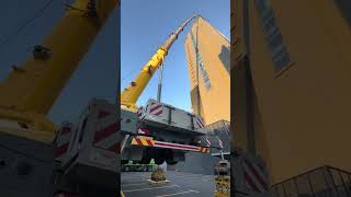 Working in mobile crane lifting [upl. by Artined]