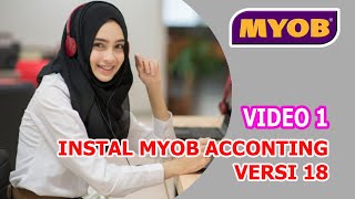 01 Instal MYOB Versi 18 [upl. by Selassie414]