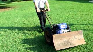 Eshelman Kultimower 2 wheel walk behind tractor [upl. by Atikehs249]