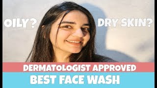 DERMATOLOGIST APPROVED  BEST FACEWASH FOR OILY AND DRY SKIN  SKINCARE  PRABLEENKAURBHOMRAH [upl. by Austine]