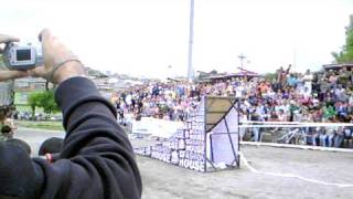 downhill en colombia manizales 2012 caida [upl. by Osrick]