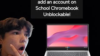 How to sign out and add an account on your School Chromebook [upl. by Ardnaek]