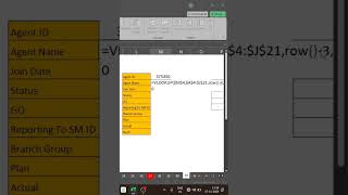 Vlookup Formula in Excel 👍👍 [upl. by Geno]