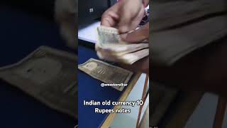 10 RUPEES INDIAN OLD CURRENCY NOTES currency trending viralvideo [upl. by Giacopo]