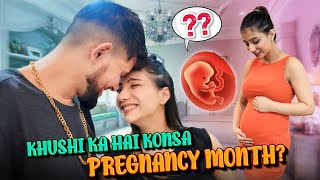 Khushi Ka Hai Konsa PREGNANCY Month 😍 [upl. by Atekin]