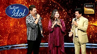 The Golden Trio  Udit Narayan Kumar Sanu amp Alka Yagnik के 100 Songs  Indian Idol 12 Full Episode [upl. by Hgielyak]