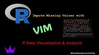 R Data Visualization amp Analysis Impute Missing Values With VIM [upl. by Hapte]