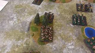 Lion Rampant Battle Report Wallachians versus Swiss [upl. by Magel133]